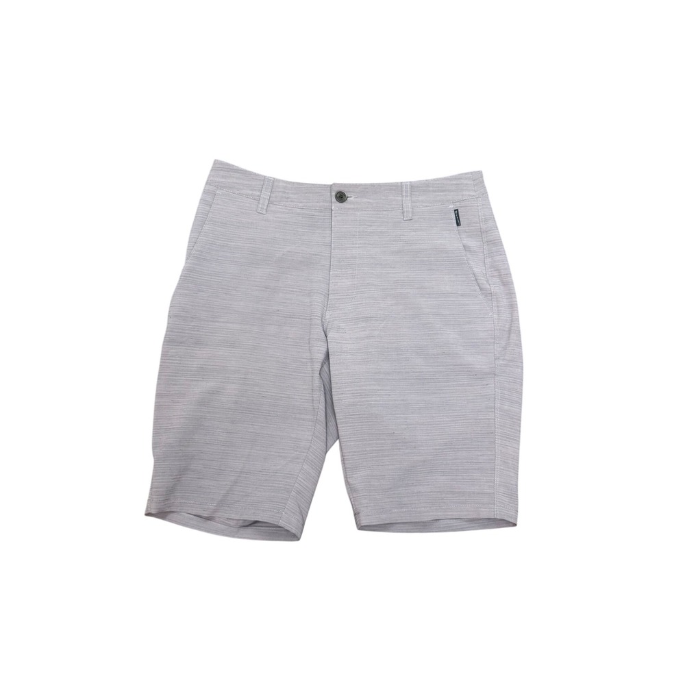 7 Diamonds Kinetic Performance Shorts Mens 30 Gray Mauve Stretch Hybrid‎